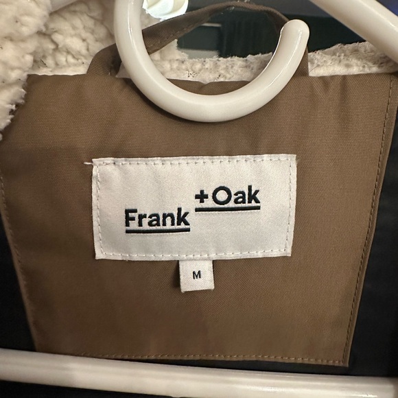 Frank and Oak Men's Brown Parka Jacket - Picture 6 of 7
